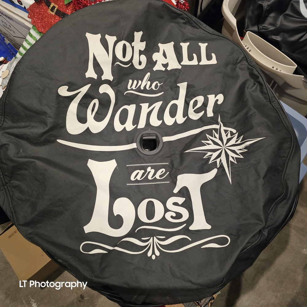 Jeep Black Spare Tire Cover
